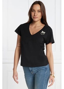 Pinko T-shirt | Regular Fit ze sklepu Gomez Fashion Store w kategorii Bluzki damskie - zdjęcie 172890814
