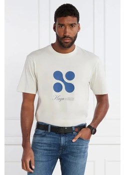 HUGO T-shirt Dooling | Regular Fit ze sklepu Gomez Fashion Store w kategorii T-shirty męskie - zdjęcie 172891092