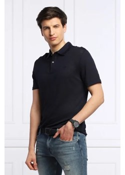GUESS Lniane polo KISMI | Regular Fit ze sklepu Gomez Fashion Store w kategorii T-shirty męskie - zdjęcie 172891670