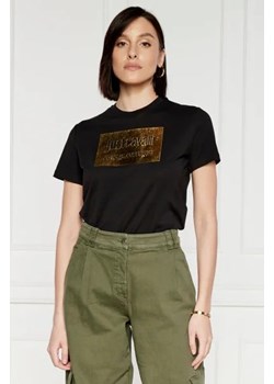 Just Cavalli T-shirt | Regular Fit ze sklepu Gomez Fashion Store w kategorii Bluzki damskie - zdjęcie 172892180
