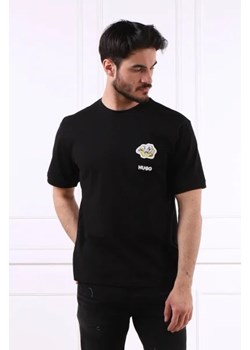 HUGO T-shirt Dloudy 10248326 01 | Regular Fit ze sklepu Gomez Fashion Store w kategorii T-shirty męskie - zdjęcie 172892594