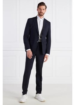 BOSS BLACK Wełniany garnitur | Regular Fit | z dodatkiem lnu ze sklepu Gomez Fashion Store w kategorii Garnitury męskie - zdjęcie 172893011