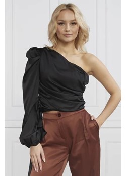 Pinko Satynowa bluzka THIRA | Regular Fit ze sklepu Gomez Fashion Store w kategorii Bluzki damskie - zdjęcie 172893203