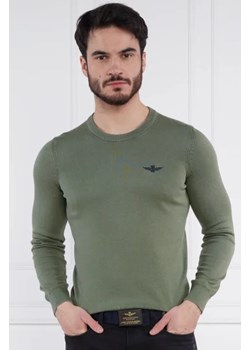 Aeronautica Militare Sweter | Regular Fit ze sklepu Gomez Fashion Store w kategorii Swetry męskie - zdjęcie 172893253