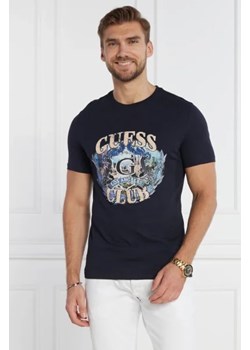 GUESS T-shirt SS CN MULTI LOGO | Slim Fit ze sklepu Gomez Fashion Store w kategorii T-shirty męskie - zdjęcie 172893611