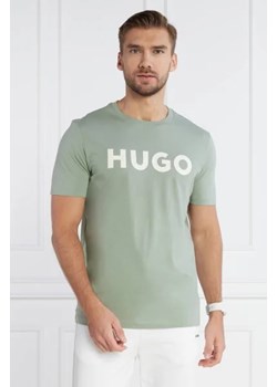 HUGO T-shirt Dulivio | Regular Fit ze sklepu Gomez Fashion Store w kategorii T-shirty męskie - zdjęcie 172893634