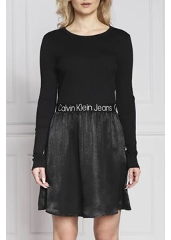 CALVIN KLEIN JEANS Sukienka LOGO ELASTIC ze sklepu Gomez Fashion Store w kategorii Sukienki - zdjęcie 172893992