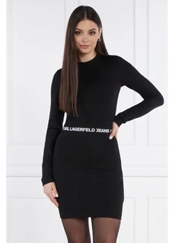 Karl Lagerfeld Jeans Sukienka fitted lslv ze sklepu Gomez Fashion Store w kategorii Sukienki - zdjęcie 172894091