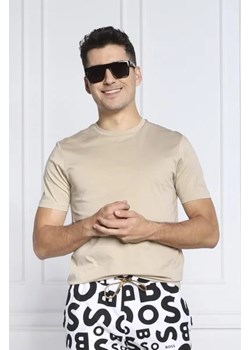 BOSS BLACK T-shirt Tessler | Slim Fit | mercerised ze sklepu Gomez Fashion Store w kategorii T-shirty męskie - zdjęcie 172894854