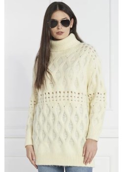 Silvian Heach Sweter | Loose fit | z dodatkiem wełny ze sklepu Gomez Fashion Store w kategorii Swetry damskie - zdjęcie 172895664