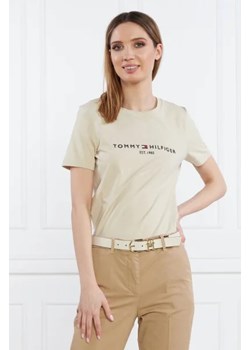 Tommy Hilfiger T-shirt | Regular Fit ze sklepu Gomez Fashion Store w kategorii Bluzki damskie - zdjęcie 172895740