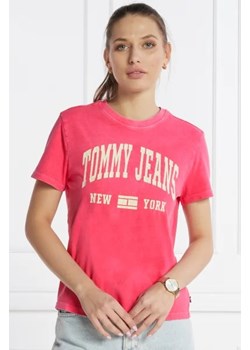 Tommy Jeans T-shirt | Regular Fit ze sklepu Gomez Fashion Store w kategorii Bluzki damskie - zdjęcie 172896262