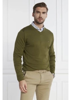 Tommy Hilfiger Sweter | Regular Fit | z dodatkiem kaszmiru ze sklepu Gomez Fashion Store w kategorii Swetry męskie - zdjęcie 172896474