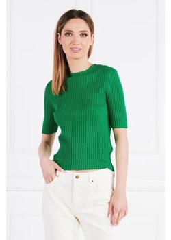 Marc O' Polo Sweter Pullover cropped | Regular Fit | z dodatkiem lnu ze sklepu Gomez Fashion Store w kategorii Swetry damskie - zdjęcie 172897451