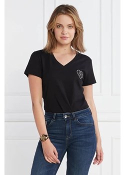 Liu Jo T-shirt | Regular Fit ze sklepu Gomez Fashion Store w kategorii Bluzki damskie - zdjęcie 172898122