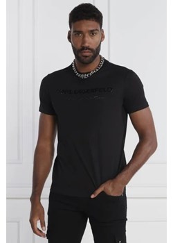 Karl Lagerfeld T-shirt CREWNECK | Regular Fit ze sklepu Gomez Fashion Store w kategorii T-shirty męskie - zdjęcie 172898273