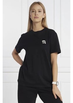 Karl Lagerfeld T-shirt ikonik 2.0 | Oversize fit ze sklepu Gomez Fashion Store w kategorii Bluzki damskie - zdjęcie 172898763