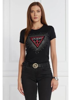 GUESS T-shirt STAR TRIANGLE | Regular Fit ze sklepu Gomez Fashion Store w kategorii Bluzki damskie - zdjęcie 172899082
