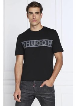 HUGO T-shirt Dinotto | Regular Fit ze sklepu Gomez Fashion Store w kategorii T-shirty męskie - zdjęcie 172899592