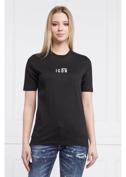 Dsquared2 T-shirt Renny | Regular Fit ze sklepu Gomez Fashion Store w kategorii Bluzki damskie - zdjęcie 172900201