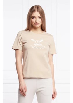 Trussardi T-shirt | Regular Fit ze sklepu Gomez Fashion Store w kategorii Bluzki damskie - zdjęcie 172900473