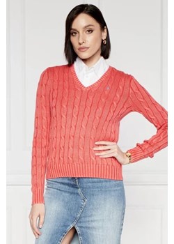 POLO RALPH LAUREN Sweter KIMBERLY | Slim Fit ze sklepu Gomez Fashion Store w kategorii Swetry damskie - zdjęcie 172900774