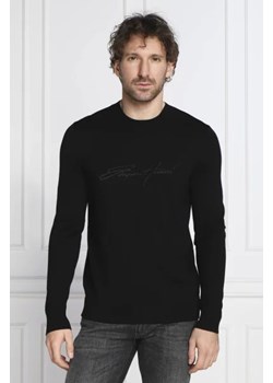 Emporio Armani Wełniany sweter | Regular Fit ze sklepu Gomez Fashion Store w kategorii Swetry męskie - zdjęcie 172901780