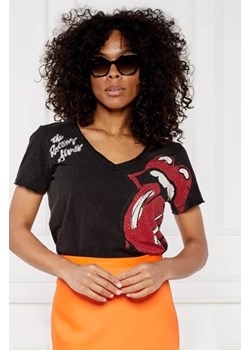 Desigual T-shirt DESIGUAL. X THE ROLLING STONES ze sklepu Gomez Fashion Store w kategorii Bluzki damskie - zdjęcie 172901853