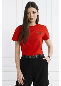 Karl Lagerfeld T-shirt ikonik 2.0 | Regular Fit ze sklepu Gomez Fashion Store w kategorii Bluzki damskie - zdjęcie 172901884