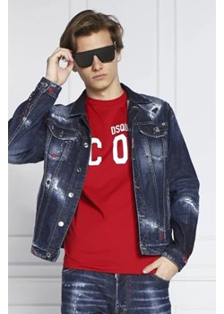 Dsquared2 Kurtka jeansowa Dan Jean Jacket | Regular Fit ze sklepu Gomez Fashion Store w kategorii Kurtki męskie - zdjęcie 172902000