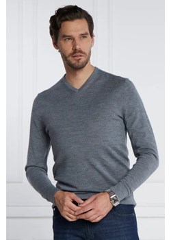 Calvin Klein Wełniany sweter SUPERIOR | Slim Fit ze sklepu Gomez Fashion Store w kategorii Swetry męskie - zdjęcie 172902010