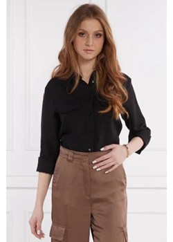 Marella Lniana koszula ALCIDE | Regular Fit ze sklepu Gomez Fashion Store w kategorii Koszule damskie - zdjęcie 172902051