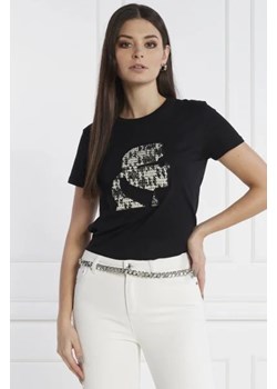 Karl Lagerfeld T-shirt | Regular Fit ze sklepu Gomez Fashion Store w kategorii Bluzki damskie - zdjęcie 172902742