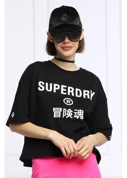 Superdry T-shirt | Cropped Fit ze sklepu Gomez Fashion Store w kategorii Bluzki damskie - zdjęcie 172902870