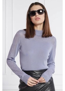 Karl Lagerfeld Sweter LIGHT WEIGHT LOGO | Regular Fit ze sklepu Gomez Fashion Store w kategorii Swetry damskie - zdjęcie 172903481