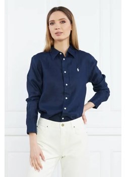 POLO RALPH LAUREN Lniana koszula | Regular Fit ze sklepu Gomez Fashion Store w kategorii Koszule damskie - zdjęcie 172903794