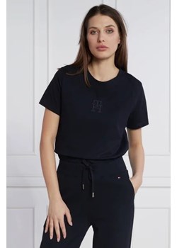 Tommy Hilfiger T-shirt TH APPLIQUE | Regular Fit ze sklepu Gomez Fashion Store w kategorii Bluzki damskie - zdjęcie 172904610