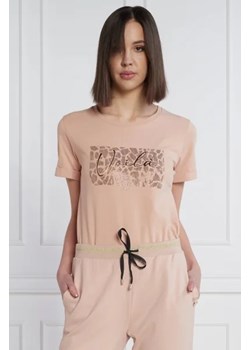 Liu Jo Sport T-shirt | Regular Fit ze sklepu Gomez Fashion Store w kategorii Bluzki damskie - zdjęcie 172904623