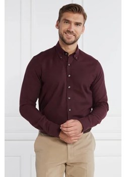 Oscar Jacobson Koszula Short BD Brushed Flannel | Slim Fit ze sklepu Gomez Fashion Store w kategorii Koszule męskie - zdjęcie 172906211