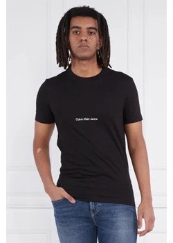 CALVIN KLEIN JEANS T-shirt INSTITUTIONAL | Regular Fit ze sklepu Gomez Fashion Store w kategorii T-shirty męskie - zdjęcie 172906560