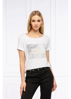 Liu Jo Sport T-shirt | Regular Fit ze sklepu Gomez Fashion Store w kategorii Bluzki damskie - zdjęcie 172907563