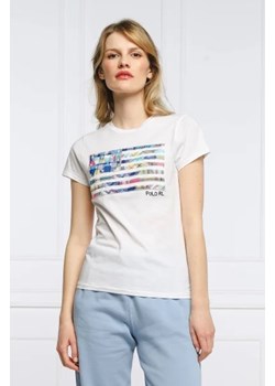 POLO RALPH LAUREN T-shirt | Slim Fit ze sklepu Gomez Fashion Store w kategorii Bluzki damskie - zdjęcie 172908324