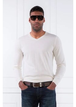 BOSS BLACK Wełniany sweter Melba-P | Slim Fit ze sklepu Gomez Fashion Store w kategorii Swetry męskie - zdjęcie 172908471