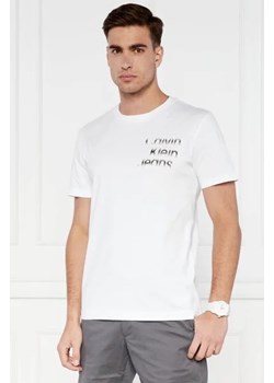 CALVIN KLEIN JEANS T-shirt DIFFUSED STACKED | Regular Fit ze sklepu Gomez Fashion Store w kategorii T-shirty męskie - zdjęcie 172908520