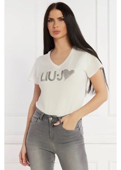 Liu Jo Sport T-shirt | Regular Fit ze sklepu Gomez Fashion Store w kategorii Bluzki damskie - zdjęcie 172908560