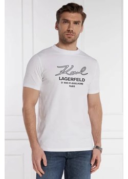 Karl Lagerfeld T-shirt | Regular Fit ze sklepu Gomez Fashion Store w kategorii T-shirty męskie - zdjęcie 172908993