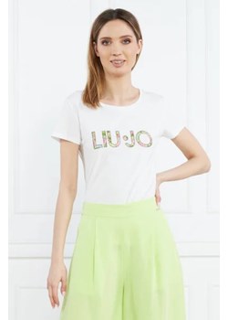 Liu Jo Beachwear T-shirt | Slim Fit ze sklepu Gomez Fashion Store w kategorii Bluzki damskie - zdjęcie 172909263
