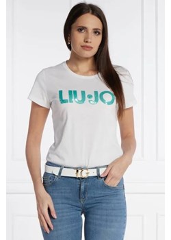 Liu Jo T-shirt | Regular Fit ze sklepu Gomez Fashion Store w kategorii Bluzki damskie - zdjęcie 172909313