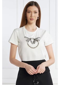 Pinko T-shirt | Regular Fit ze sklepu Gomez Fashion Store w kategorii Bluzki damskie - zdjęcie 172909331