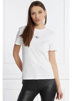 CALVIN KLEIN JEANS T-shirt | Regular Fit ze sklepu Gomez Fashion Store w kategorii Bluzki damskie - zdjęcie 172909412